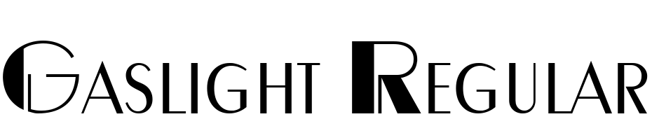 Gaslight Regular Font Download Free