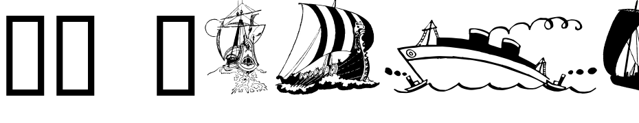 GE Ships Ahoy Font Download Free