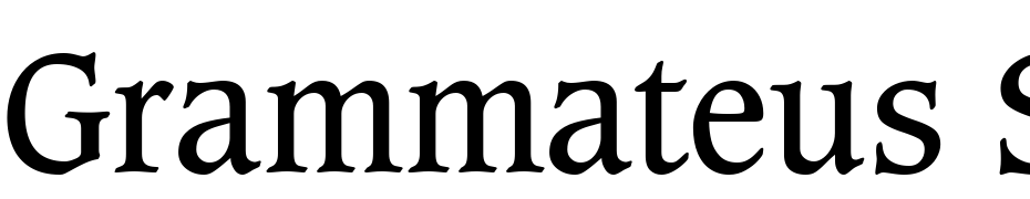 Grammateus SSi Font Download Free