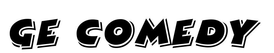 GE Comedy Font Download Free