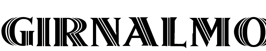 Girnalmond Font Download Free