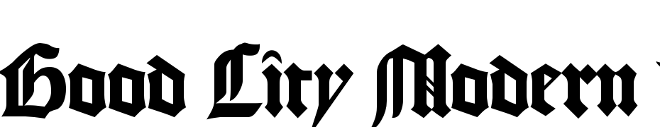 Good City Modern Plain Polices Telecharger