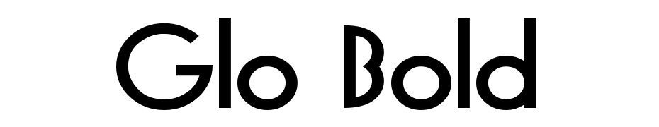 Glo Bold Font Download Free