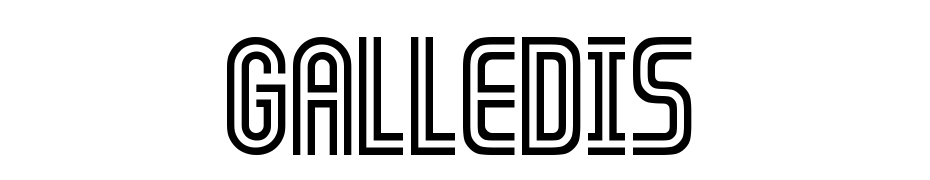 GALLEDIS Font Download Free
