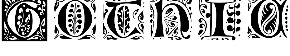 Gothic Leaf Font Download Free