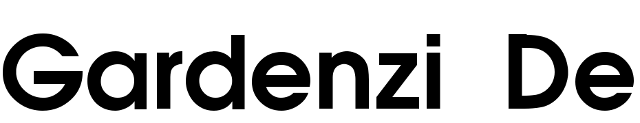 Gardenzi  Demi Font Download Free