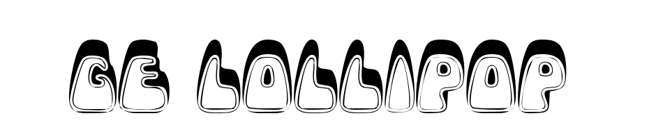 GE Lollipop Font Download Free