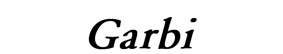 Garamond Normal Bold Italic cкачати шрифт безкоштовно