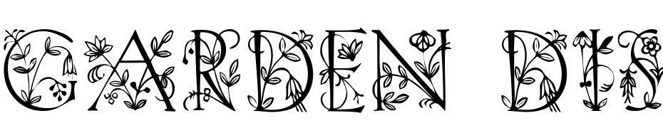 Garden Display Caps Font Download Free