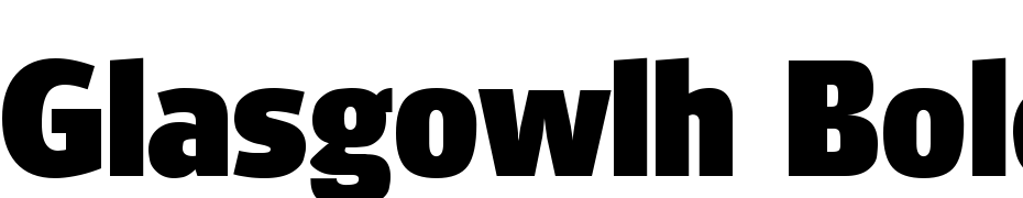 Glasgow LH Bold Font Download Free