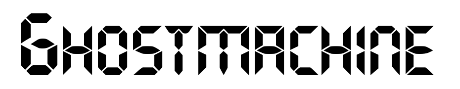 Ghost Machine Font Download Free