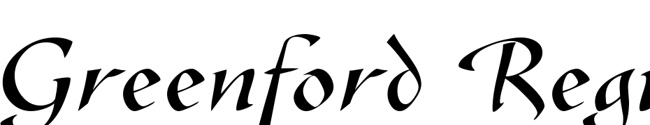Greenford Regular DB Font Download Free