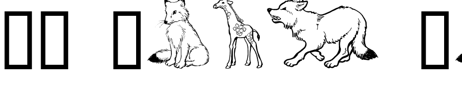 GE Wild Kingdom E To K Font Download Free