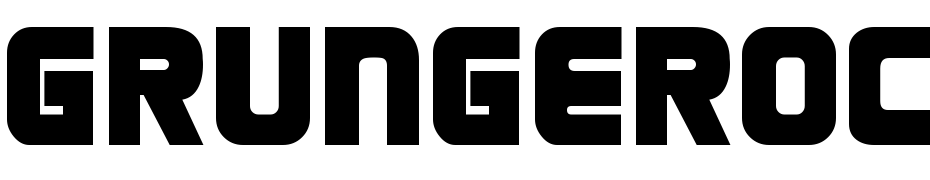 Grungerocker Font Download Free