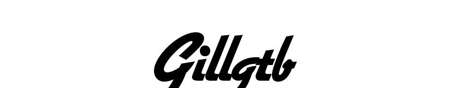 Gillies G Extra Bold Font Download Free