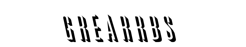 Great Relief Backslant Regular Font Download Free