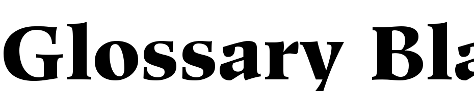 Glossary Black SSi Black Fuente Descargar Gratis