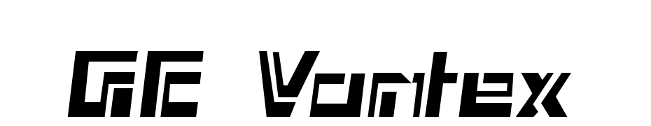 GE Vortex Font Download Free