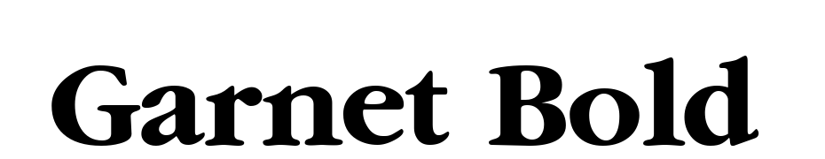 Garnet Bold Font Download Free