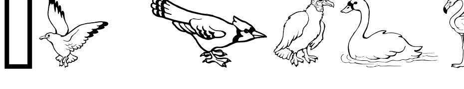 GE Birds Of A Feather Font Download Free