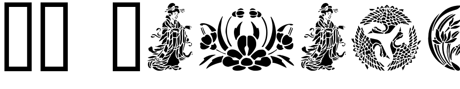 GE Japanese Art Font Download Free