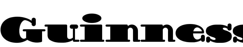 Guinness Extra Stout Font Download Free