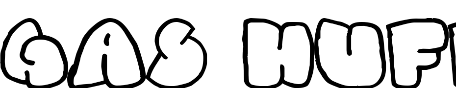 Gas Huffer Phat Font Download Free