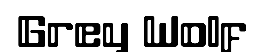 Grey Wolf Font Download Free