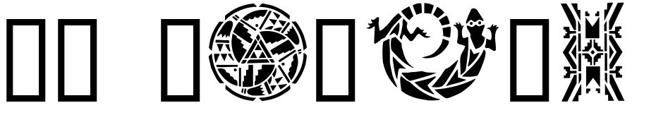 GE Native American Art Font Download Free