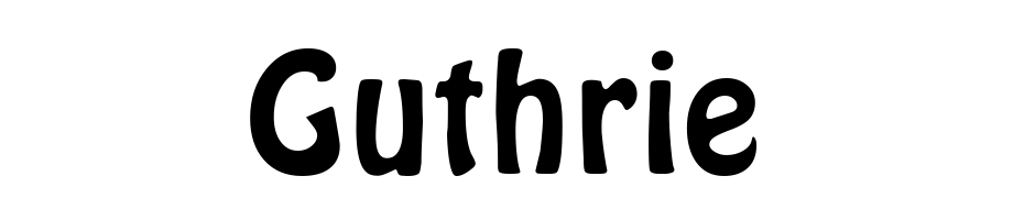 Guthrie Font Download Free