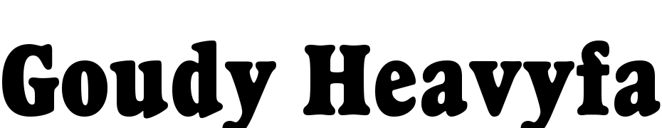 Goudy Heavyface Condensed BT Fuente Descargar Gratis