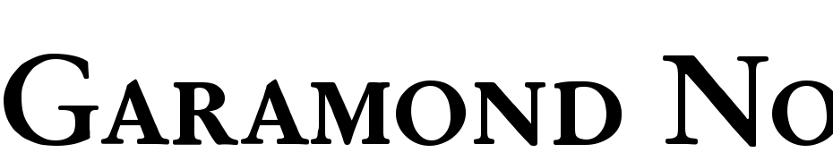 Garamond No2SCTMed Yazı tipi ücretsiz indir