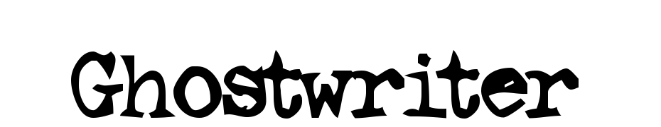Ghostwriter Font Download Free