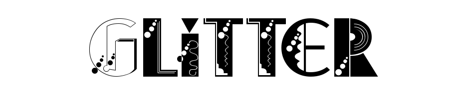 Glitter Font Download Free