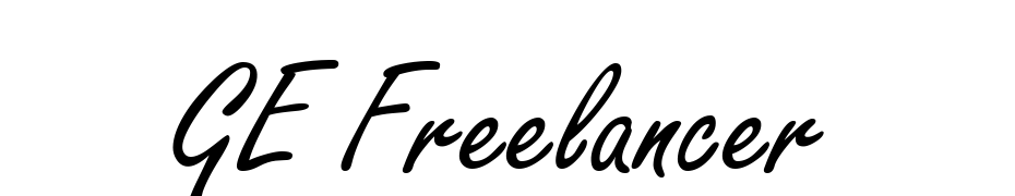 GE Freelancer cкачати шрифт безкоштовно