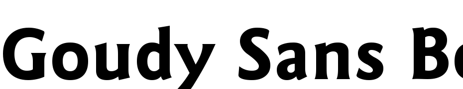 Goudy Sans Bold BT Font Download Free