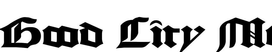 Good City Modern Plain Ex Plain Font Download Free