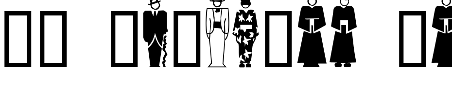 GE Stylized People Font Download Free