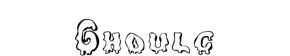 Ghouly Caps Regular Font Download Free