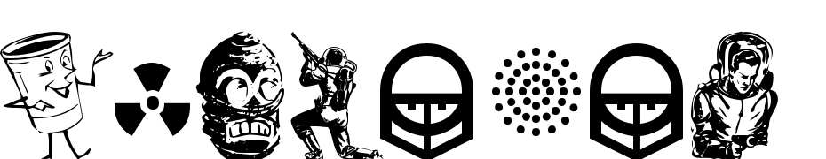 Glamocon  Retro Bats Schrift Herunterladen Kostenlos