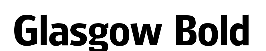 Glasgow Bold Font Download Free
