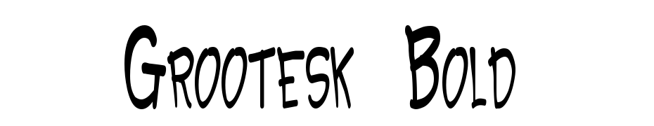 Grootesk Bold Font Download Free