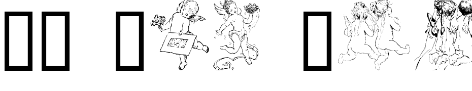GE Old Fashioned Cherubs Font Download Free