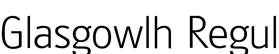 Glasgow LH Regular Font Download Free
