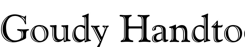 Goudy Handtooled BT Schrift Herunterladen Kostenlos