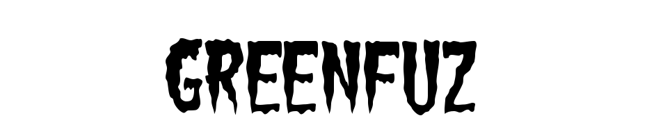 Green Fuz Font Download Free
