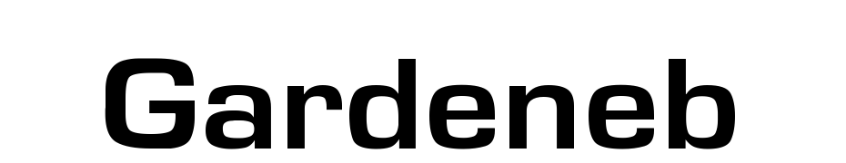 Gardenway Ext Bo Font Download Free