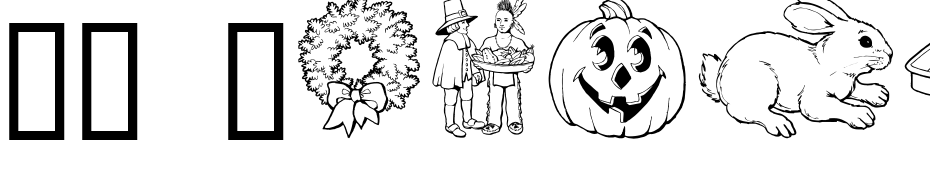 GE Holiday Sampler Font Download Free