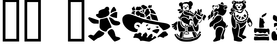 GE Silhouette Teddy Font Download Free