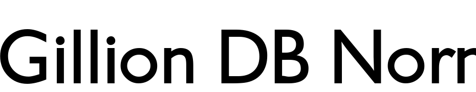 Gillion DB Normal Font Download Free